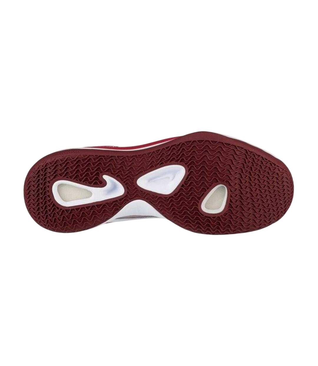 Chaussures De Volley-ball Hyperset Homme Blanc Rouge Nike-4