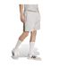 Mens Colour Block Casual Shorts Grey Heather Adidas-4