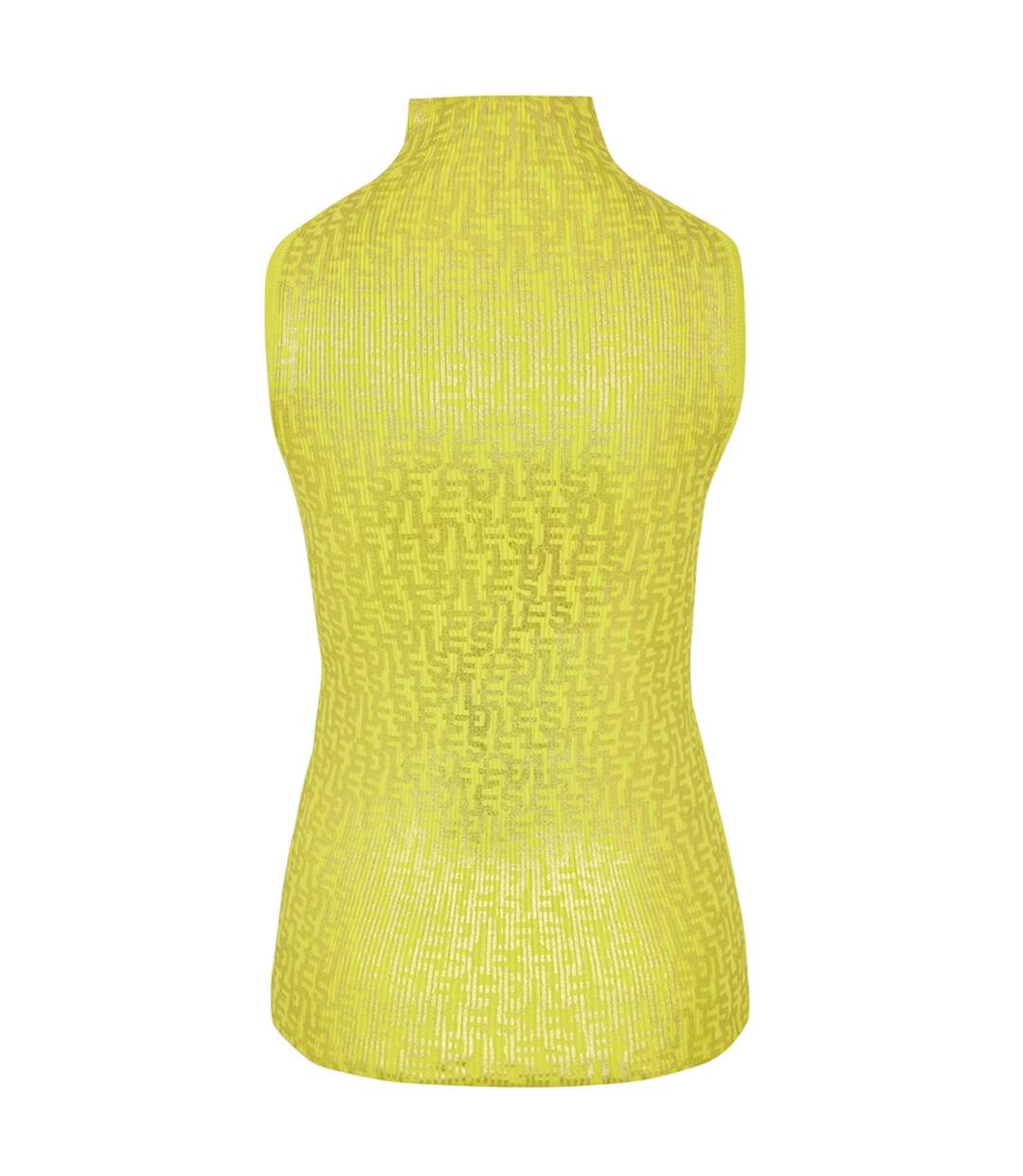 Haut Sans Manches Femme Jaune Fendi-3