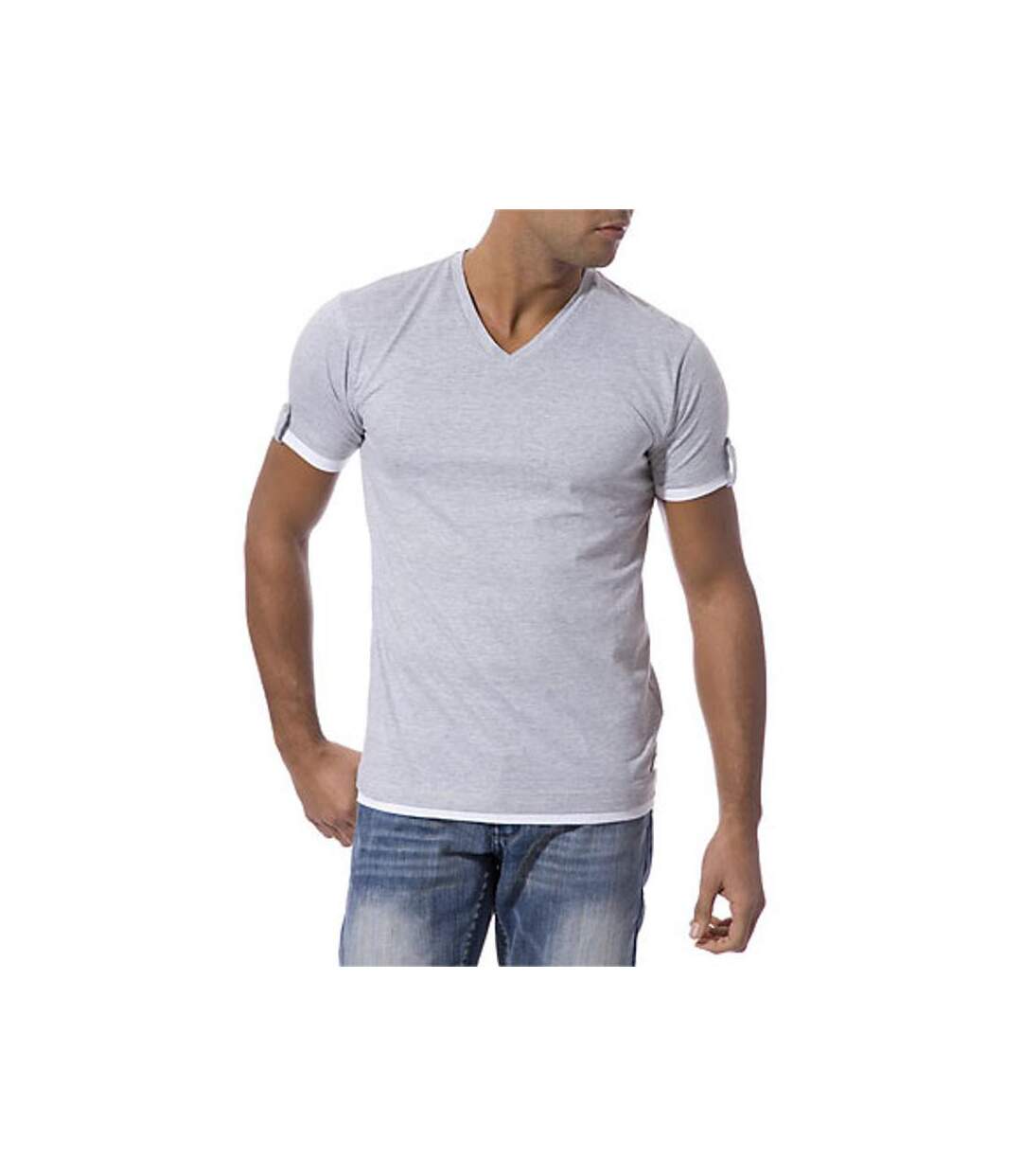 T-Shirt RG512 S53163 Gris Chiné-1