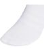 Pack Of 3  Womens/ladies Ankle Socks  White Adidas-3