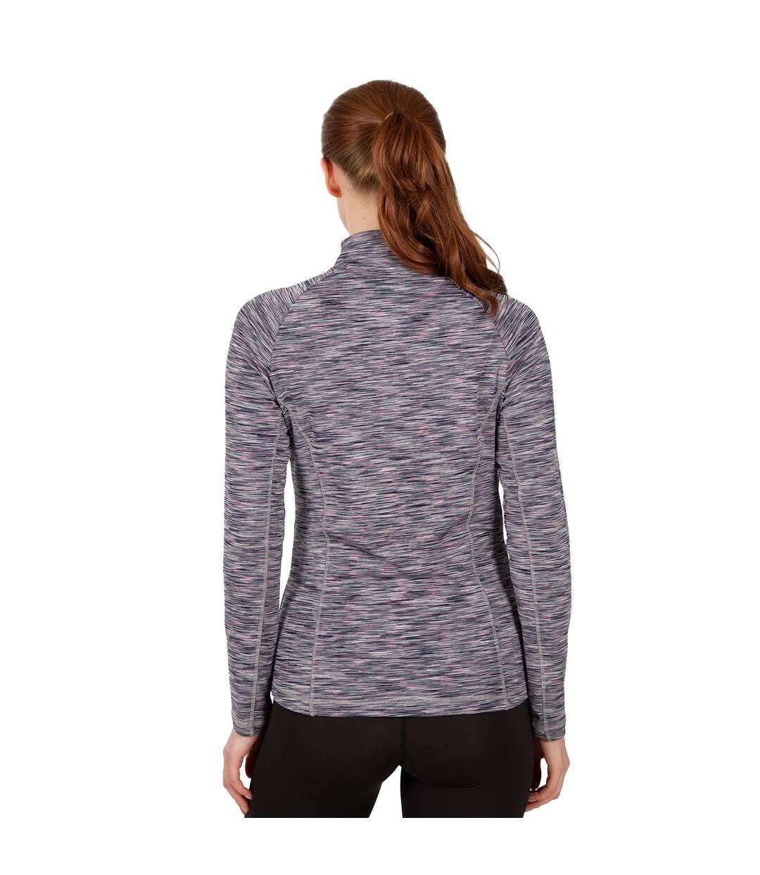 Womens/ladies Edith Active Top Platinum Marl Trespass-3