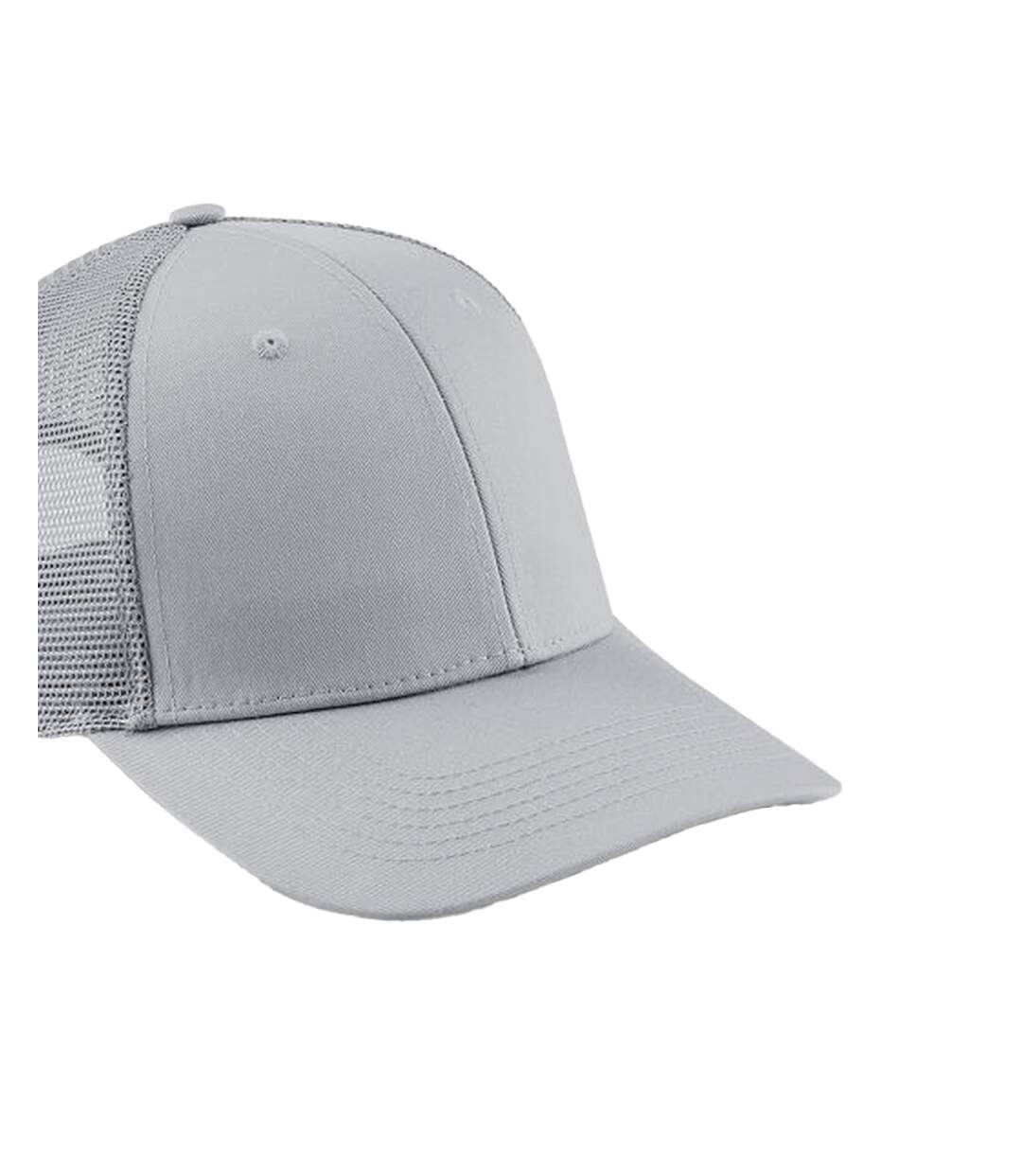 Casquette trucker urbanwear gris clair Beechfield-2