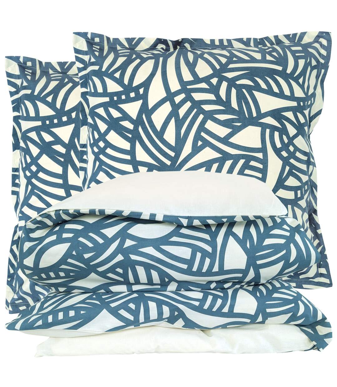 Parure de lit coton SÉRÉNA Taie 65x65 cm-2