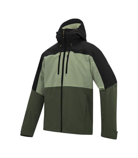 Mens Maland Ii Waterproof Jacket Sage Black Dark Khaki Regatta
