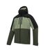 Mens Maland Ii Waterproof Jacket Sage Black Dark Khaki Regatta-4