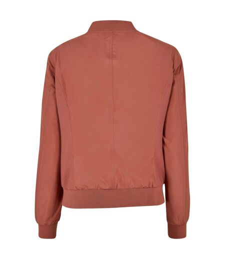 Blouson D'aviateur Femme Terre Cuite Urban Classics