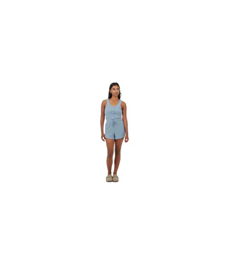 Womens/ladies Ribbed Loungewear Set Citadel Blue Brave Soul