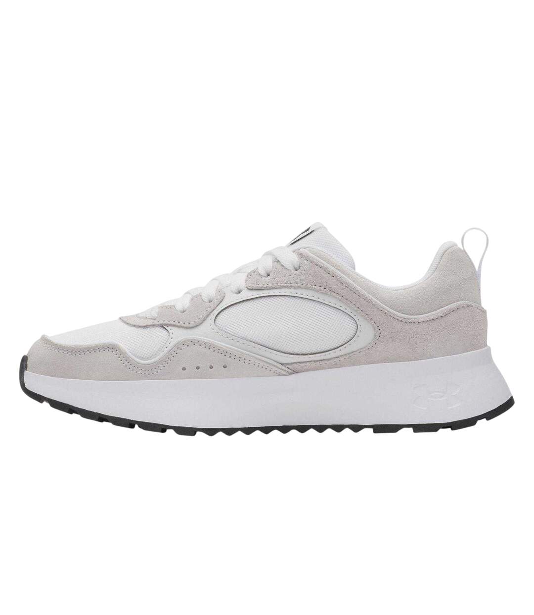 Womens/ladies Mirage Low Cut Trainers White Grey Black Under Armour-2