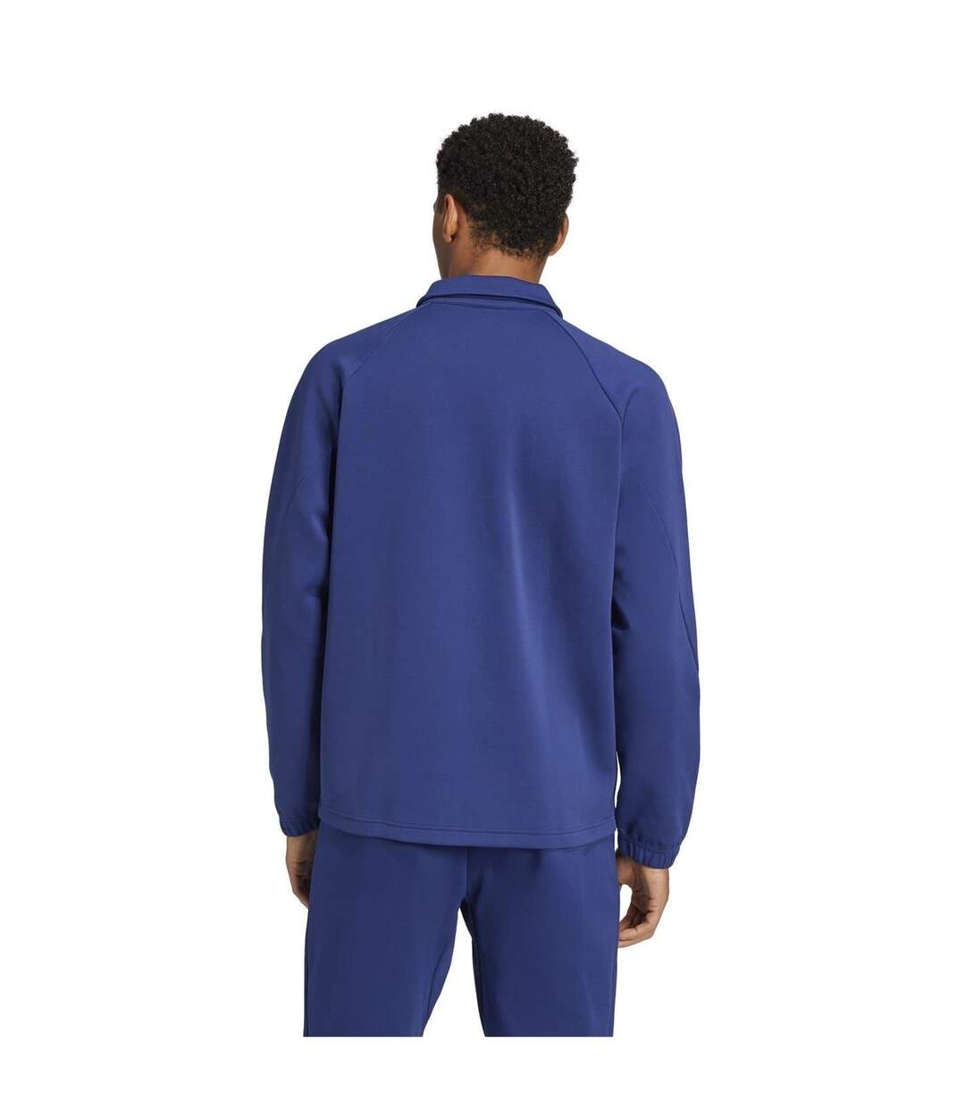 Mens 24/25 France Ffr Track Jacket Dark Blue Adidas-3