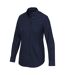Womens/ladies Sphene Oxford Shirt Navy Blue Elevate NXT-3