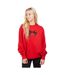 Disney - Sweat KISS - Femme (Rouge / Noir) - UTTV451-3