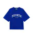Womens/ladies Regular T-shirt Blue 4th & Reckless-2