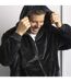Warm Fleece Snoodie Hoodie for Men - Winter Sweatshirt Blanket Hoodie-4