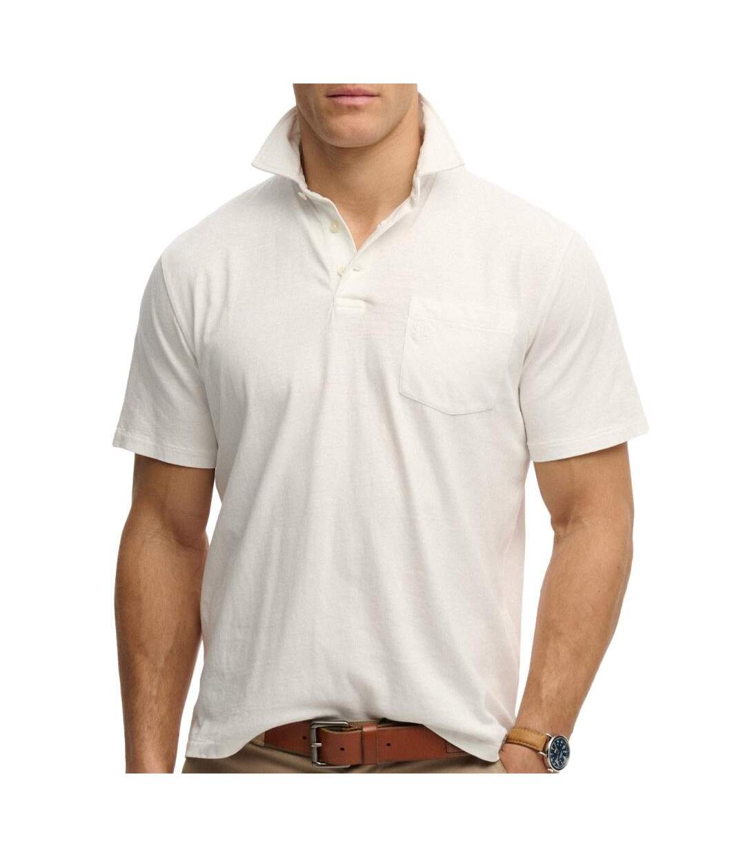 Polo blanc homme superdry classic 1-1