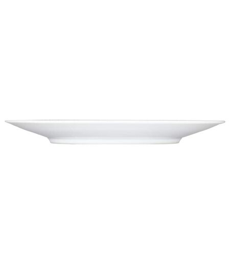 Lot de 6 Assiettes à Dessert Rice 21cm Blanc