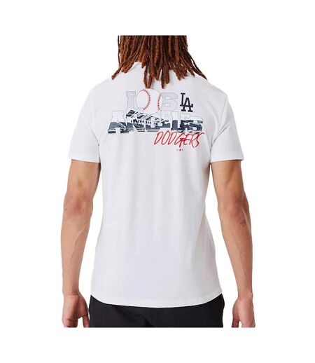 T-shirt blanc homme new era team logo - s