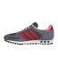 Womens/ladies Originals L.a Leather Trainers Grey Adidas-2