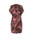 Womens/ladies All-over Print Tunic Dress Sunkissed Palm Leaf Biba-3