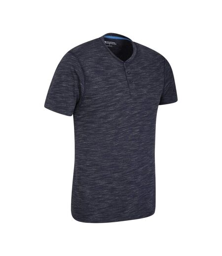 Mountain Warehouse Mens Henley T-Shirt (Navy) - UTMW2687