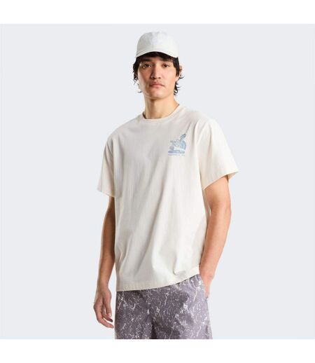 T-shirt Motif/style Pierre Homme Blanc The North Face