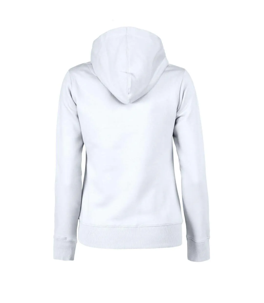 Womens/ladies Fastpitch Hoodie White Printer-3