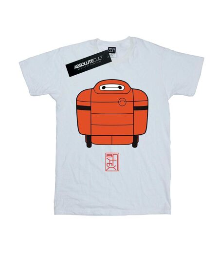 Disney - T-shirt BIG HERO BAYMAX SUIT - Femme (Blanc) - UTBI16954