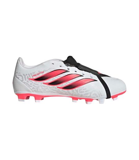 Chaussures De Foot Pour Terrain Ferme Predator Club Fxg Homme Blanc Rouge Adidas