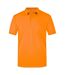Polo Homme Orange Blanc James And Nicholson-1