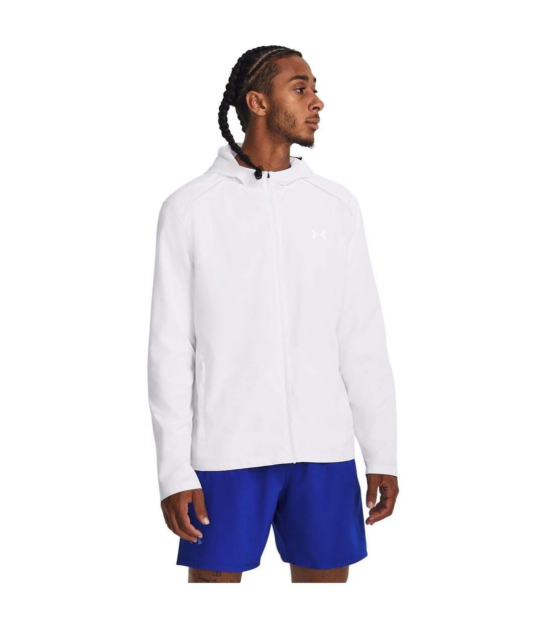 Mens Storm Hooded Jacket White Under Armour-4