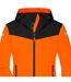 Veste Tous Les Temps Femme Orange Néon Noir James And Nicholson-2