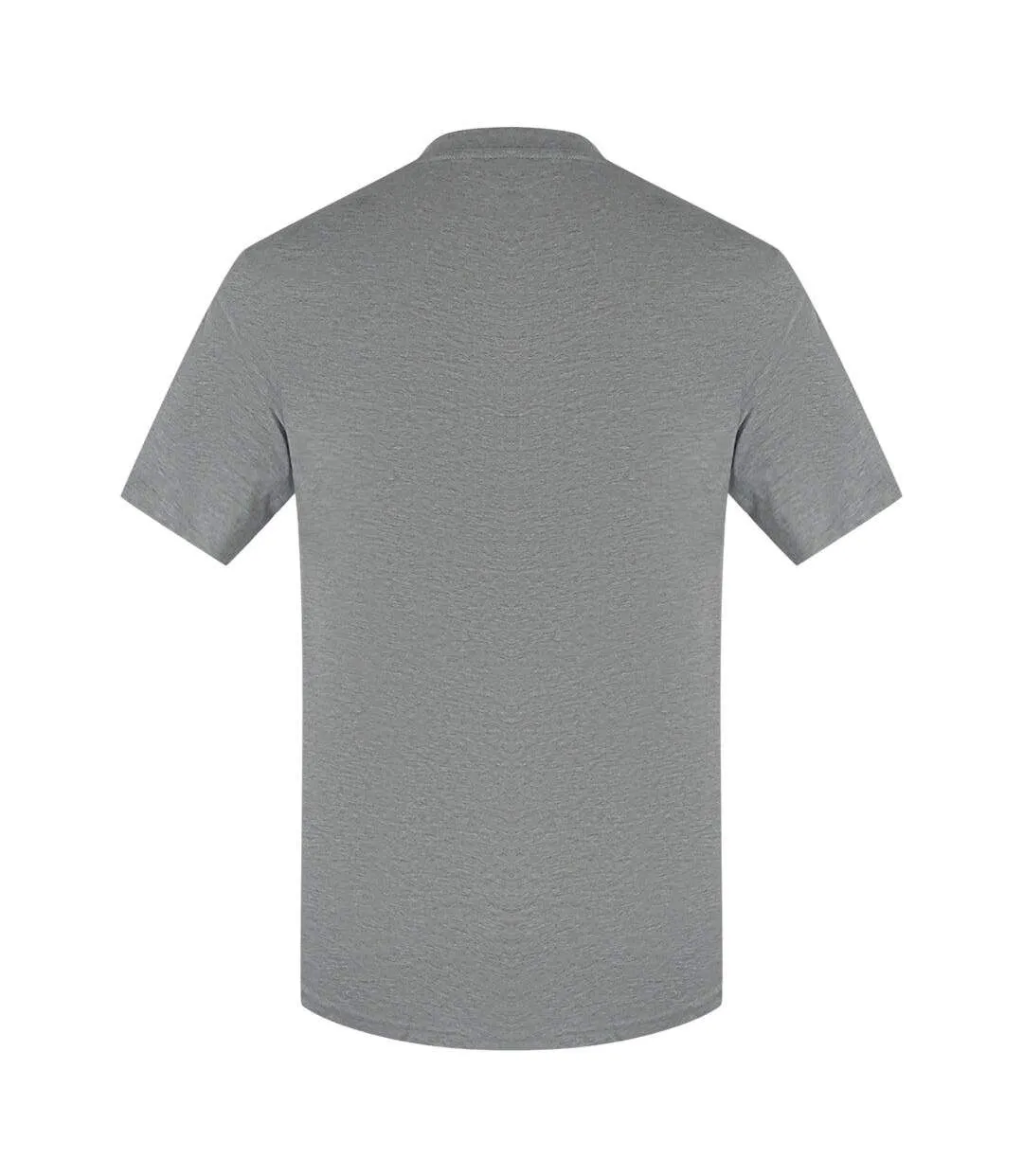 Mens Cotton Short-sleeved Polo Shirt Grey Love Moschino-2