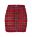 Jupe Motif/style Tartan Femme Rouge Noir Urban Classics-1