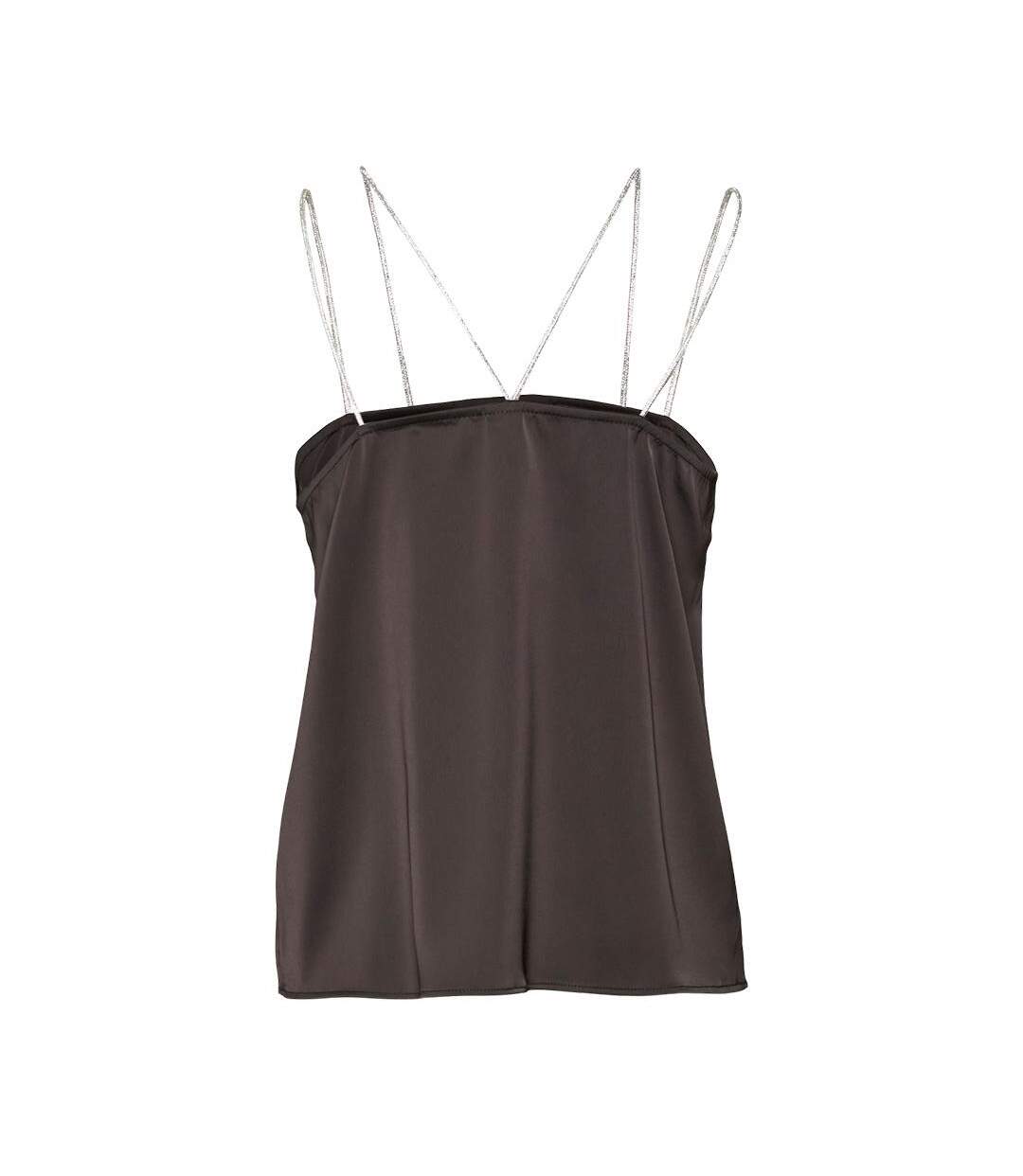 Débardeur noir femme vero moda msus - m-2