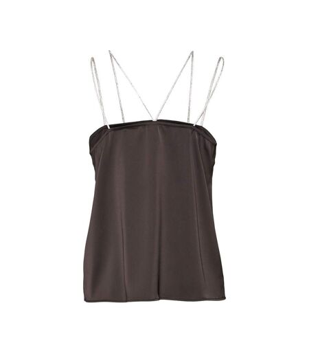 Débardeur noir femme vero moda msus - m