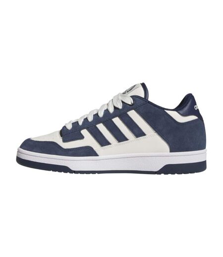 Baskets Rapid Court Homme Blanc Bleu Marine Adidas