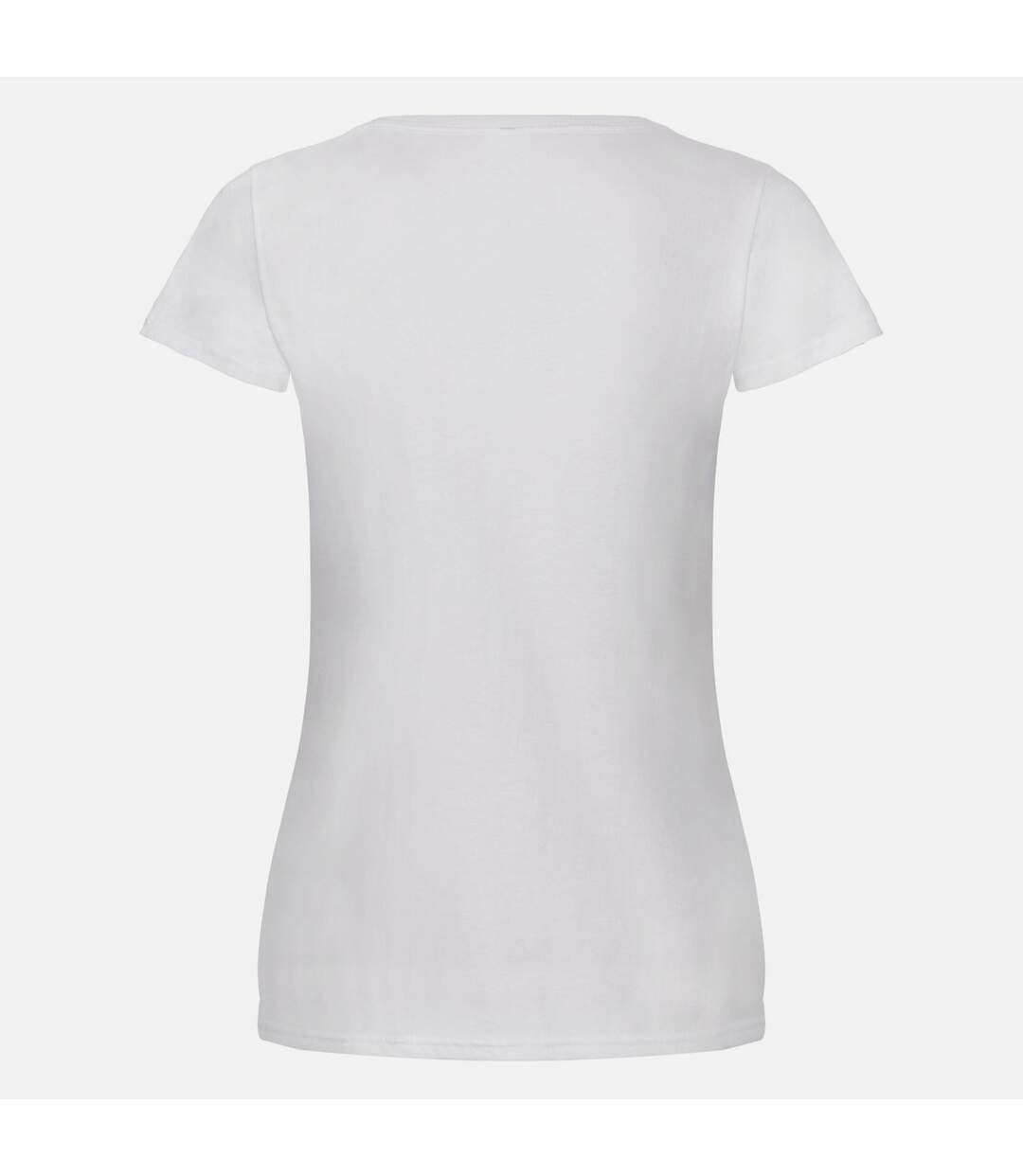 T-shirt original femme blanc Fruit of the Loom