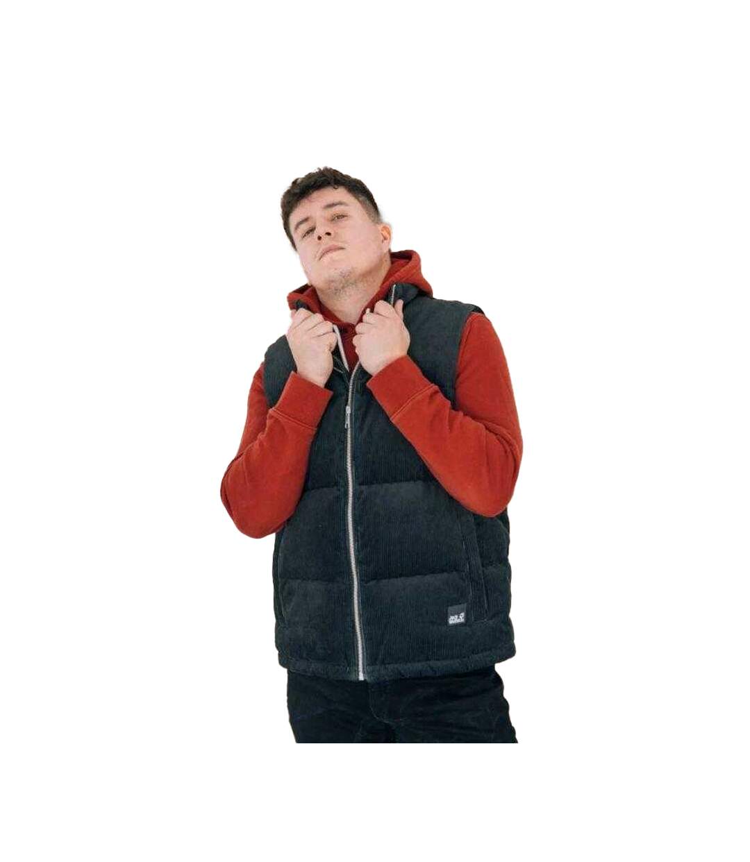 Veste Nature Homme Noir Jack Wolfskin-2