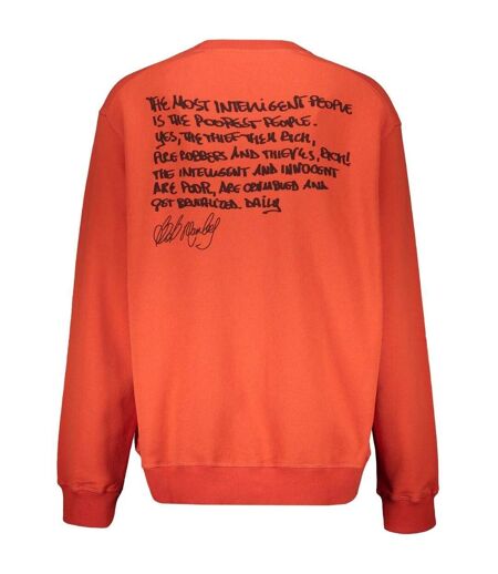 Sweat Motif/style Bob Marley Homme Rouge DSquared2