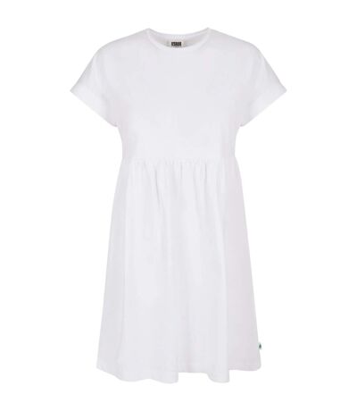 Robe T-shirt Empire Valance Femme Blanc Urban Classics