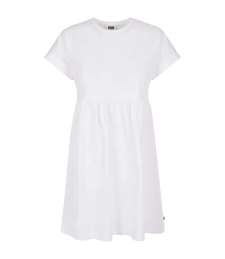 Robe T-shirt Empire Valance Femme Blanc Urban Classics