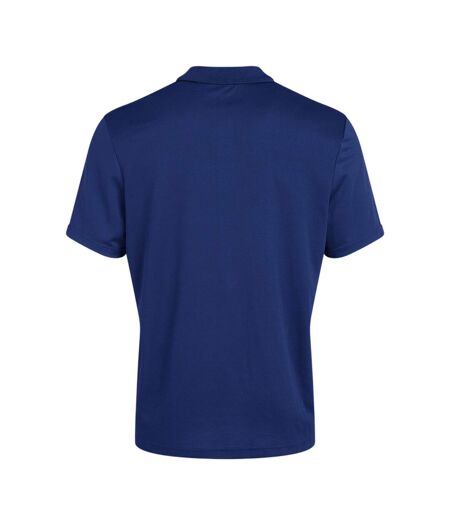 Womens/ladies Club Dry Polo Shirt Blue Canterbury