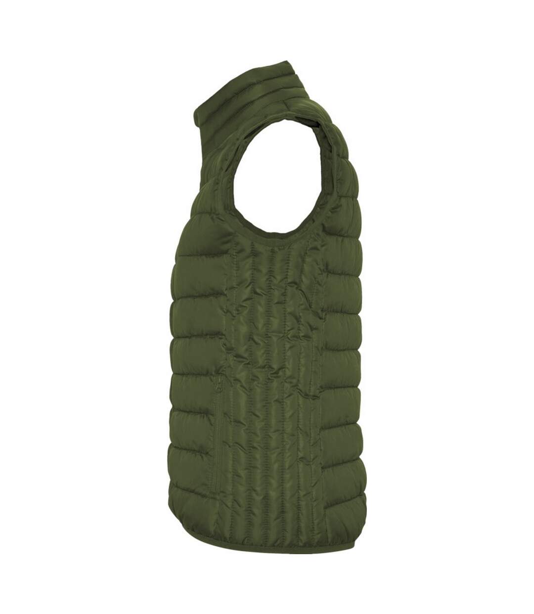 Womens/ladies Oslo Insulated Body Warmer Military Green Roly-3