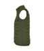 Womens/ladies Oslo Insulated Body Warmer Military Green Roly-3