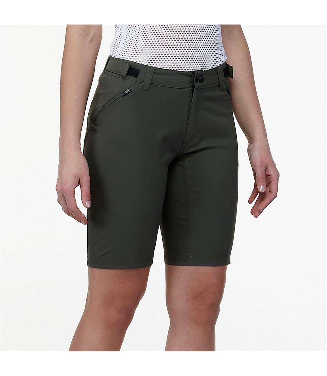 Short Imola Femme Vert Foncé Bicycle Line-3