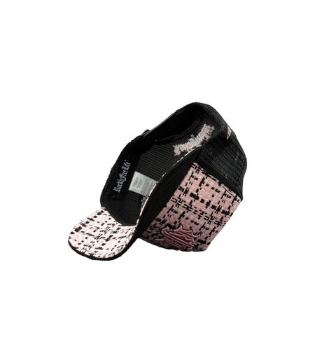 Casquette trucker avec filet visière suédine Kiss Me Rock'n Free Life