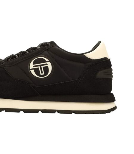 Mens Venezia Trainers Black White Sergio Tacchini