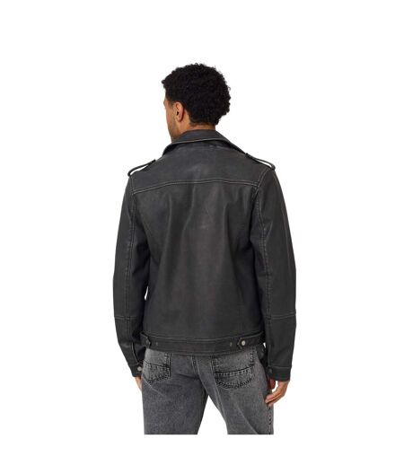 Veste Motard Coney Homme Noir Brave Soul