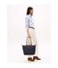 Tote Bag Motif/style Monogramme Popette Taille Unique Bleu Marine Tommy Hilfiger-2