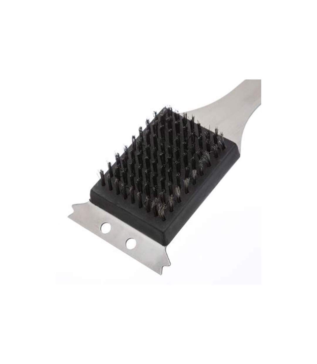 Brosse à Barbecue Grilles 39cm Argent & Noir-2